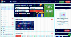 Como é o site oficial do 20Bet Casino