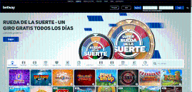 Como é o site oficial do Betway Casino