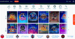 Variedade de jogos de azar no Casino X