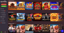 Que jogos de azar você pode jogar no Gunsbet Casino?