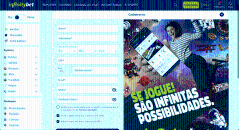 Registro no site oficial do Infinity Bet Casino