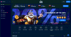 Como é o site oficial do Loki Casino
