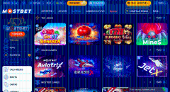 Jogos no Mostbet Casino