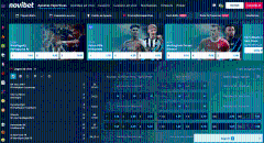 Apostas esportivas no Novibet Casino