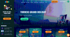 Como é o site oficial do Roku Casino